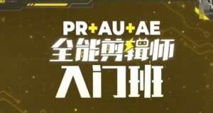 PR+AU+AE全能剪辑师入门班，剪辑入门必学课程-0716网赚平台